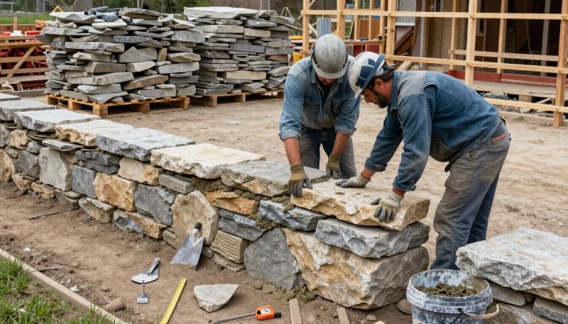 Stonework Installation services in Atascocita, Texas